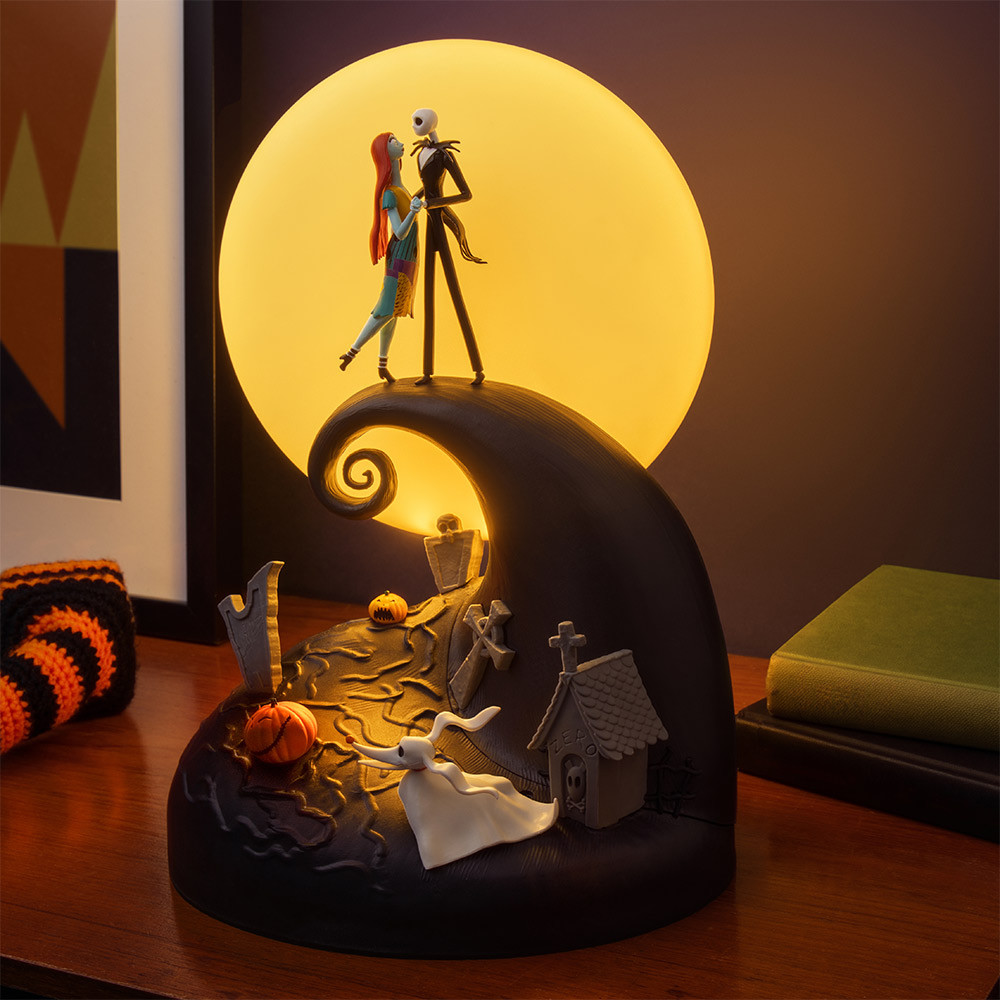 Nightmare Before Christmas Light Jack & Sally Diorama