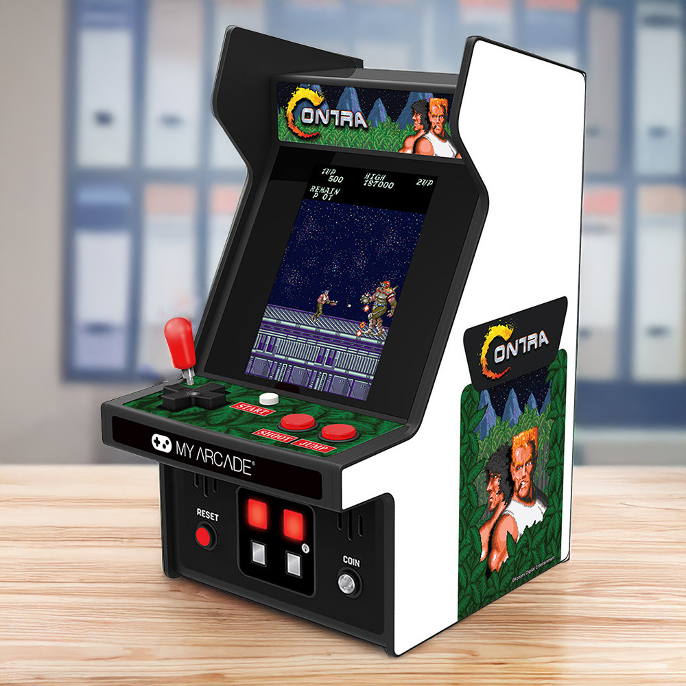 Contra Micro Player Pro Portable Retro Arcade