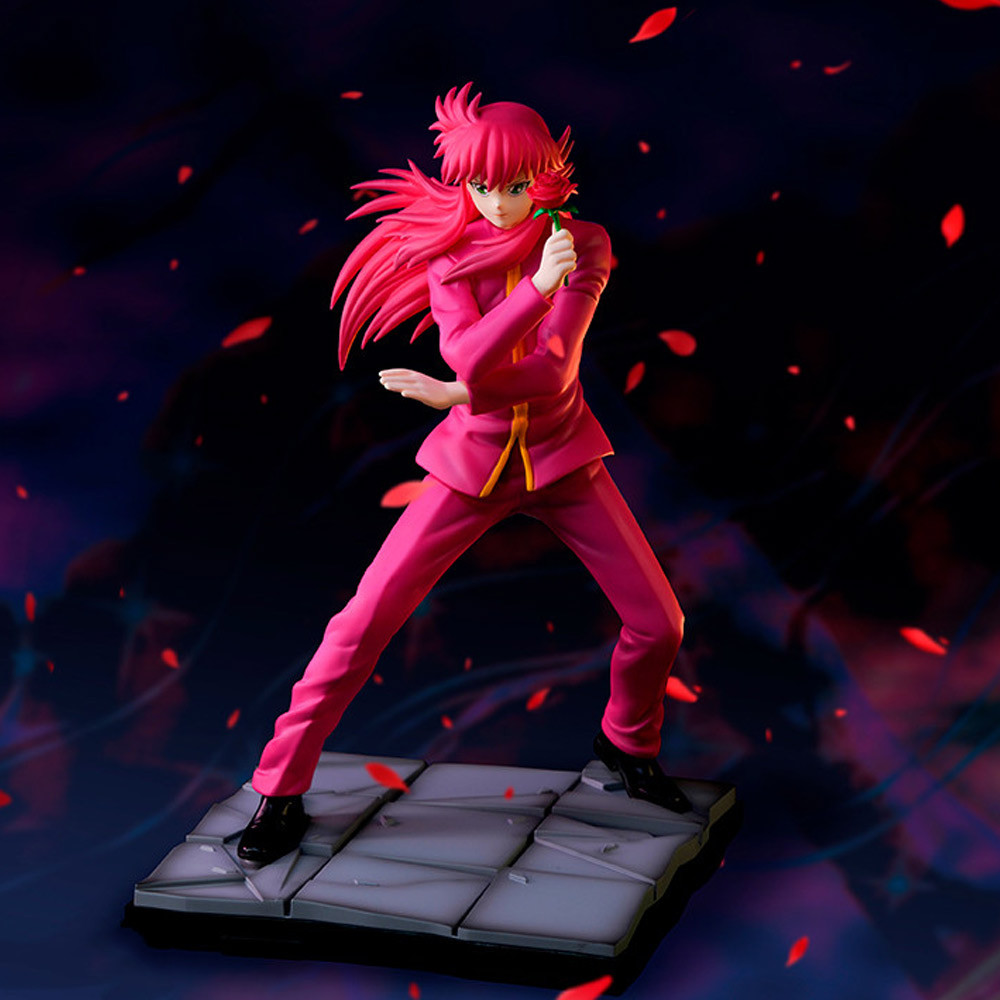 Yuu Hakusho Kurama Pink Yu Hakusho Kurama Figurine