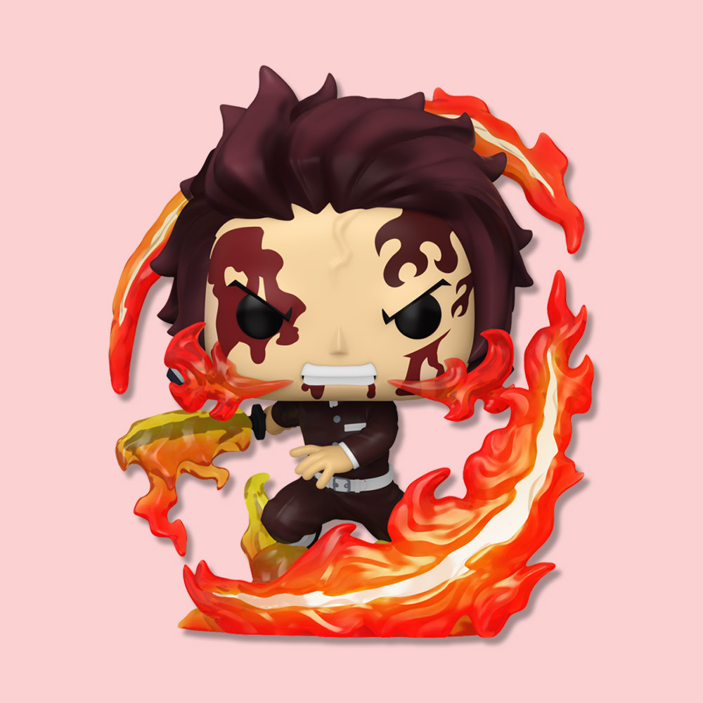 Demon Slayer Tanjiro Dancing Flash Funko Pop Vinyl Figure Model 127754