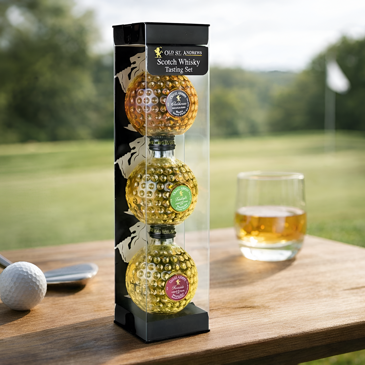 Osa Fine Spirits Ltd Light Osa Whisky Taster Golf Ball Set