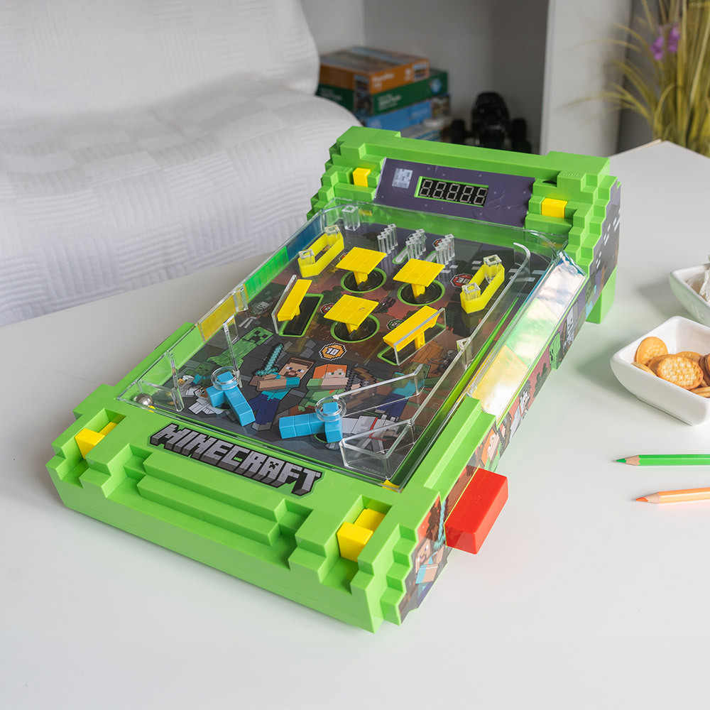 Microsoft Light Minecraft The Overworld Arcade Pinball Premium Series
