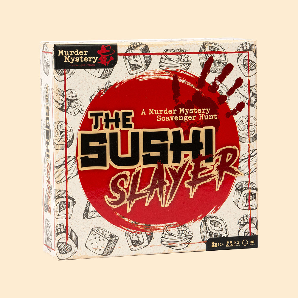 Sushi Slayer Scavenger Hunt Game