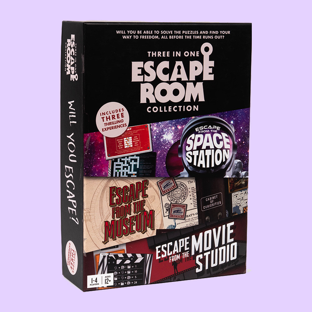 Professor Puzzle Ltd ( I ) Usd Escape Room Collection: Space Station, Museum, Movie Studio