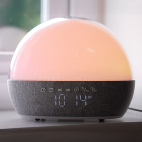 RED5 Colour Changing T509 Alarm Clock with White Noise