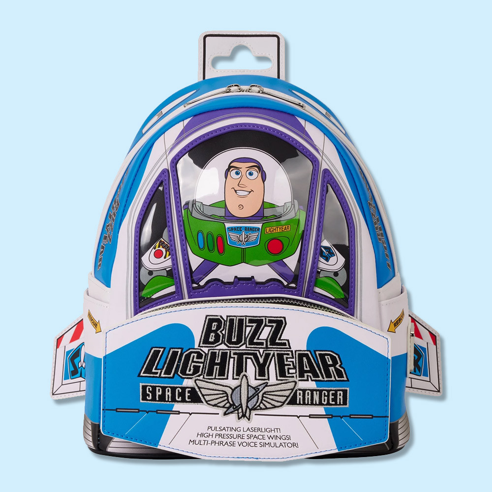 Pixar Toy Story Buzz 30th Anniversary Loungefly Mini Backpack