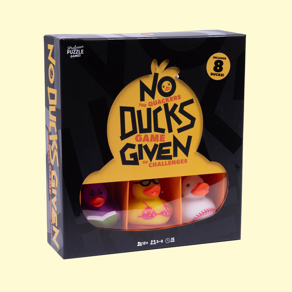 Professor Puzzle Ltd No Ducks Given Party Board Game for 3 to 8 Players