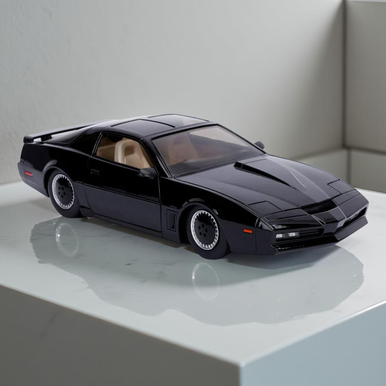 Knight Rider Pontiac Trans AM 1:24 Scale Model | Menkind