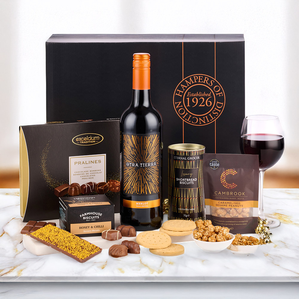 Spicers Of Hythe Red The Celebration Wine Gift Hamper