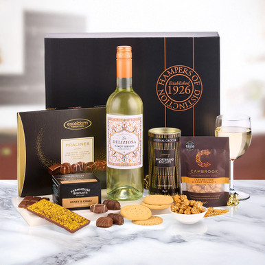 The Celebration White Wine Gift Hamper | Menkind