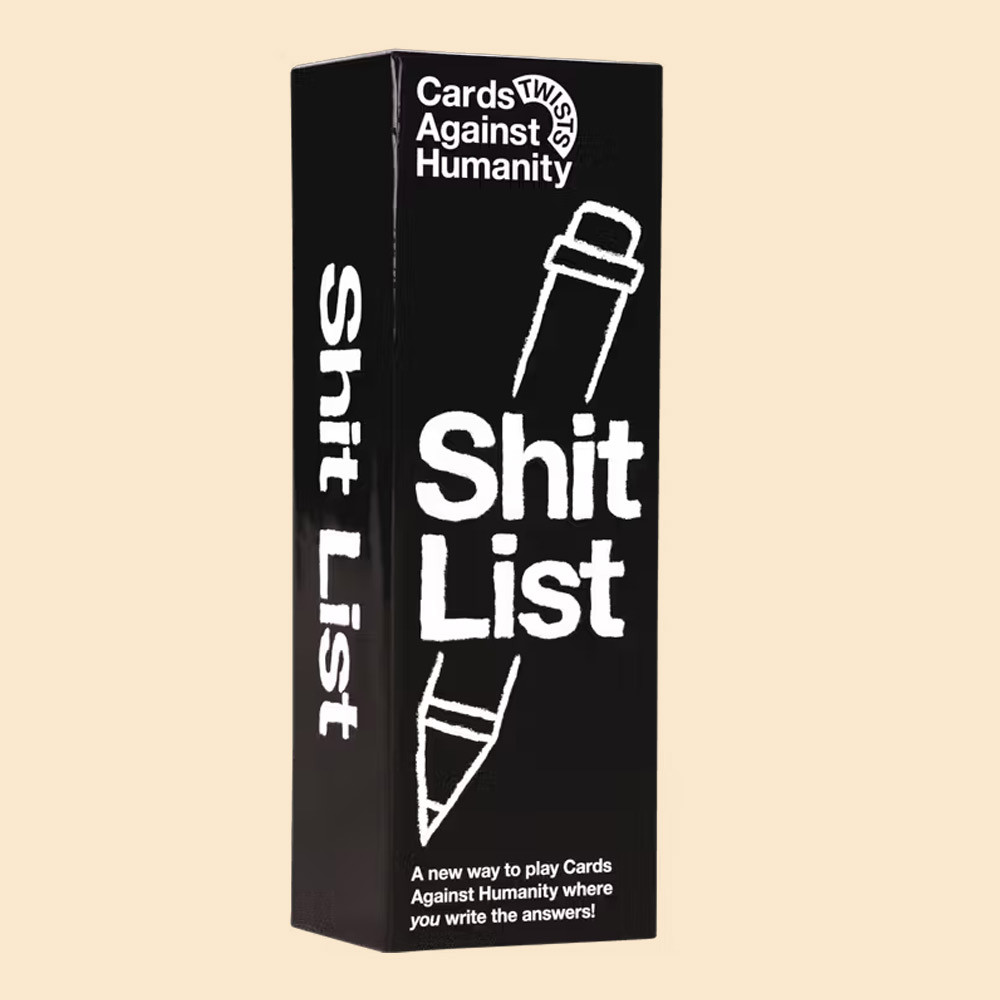 Cards Against Humanity Black Shit List Expansion Game