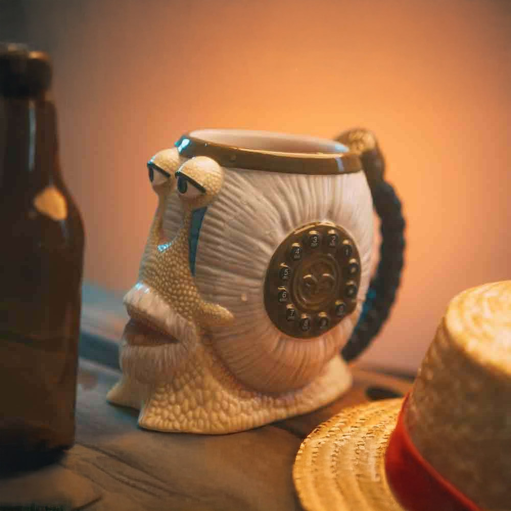 One Piece Men's Netflix Den Mushi Tankard