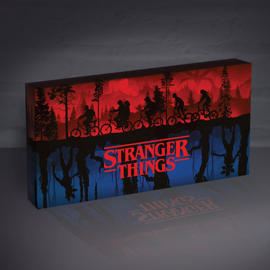 Stranger Things Upside Down Light Up Canvas | Menkind