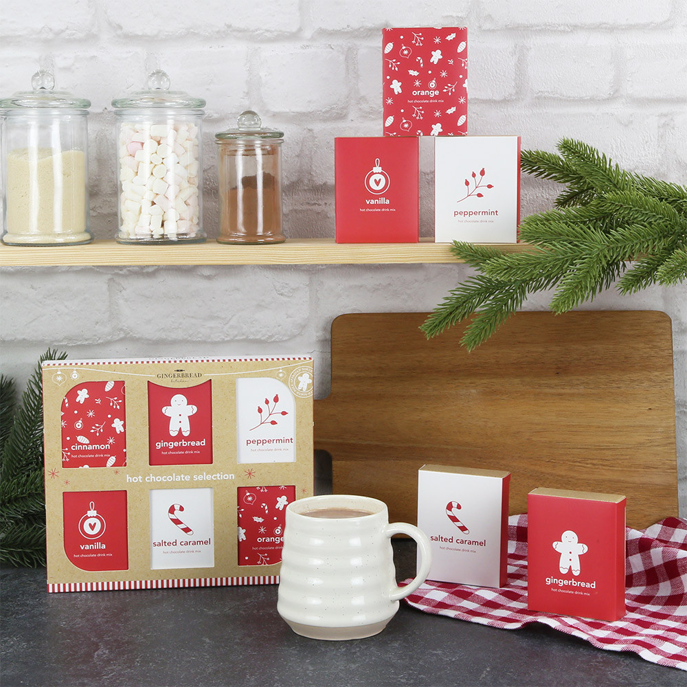 Kimm And Miller (Uk) Ltd Orange Festive Hot Chocolate Selection Set