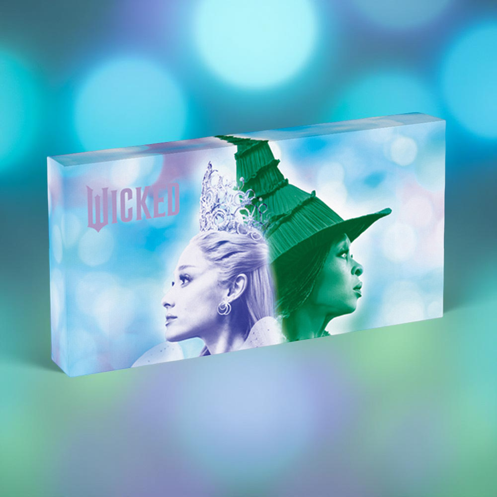 Wicked Light Letterbox Up Canvas