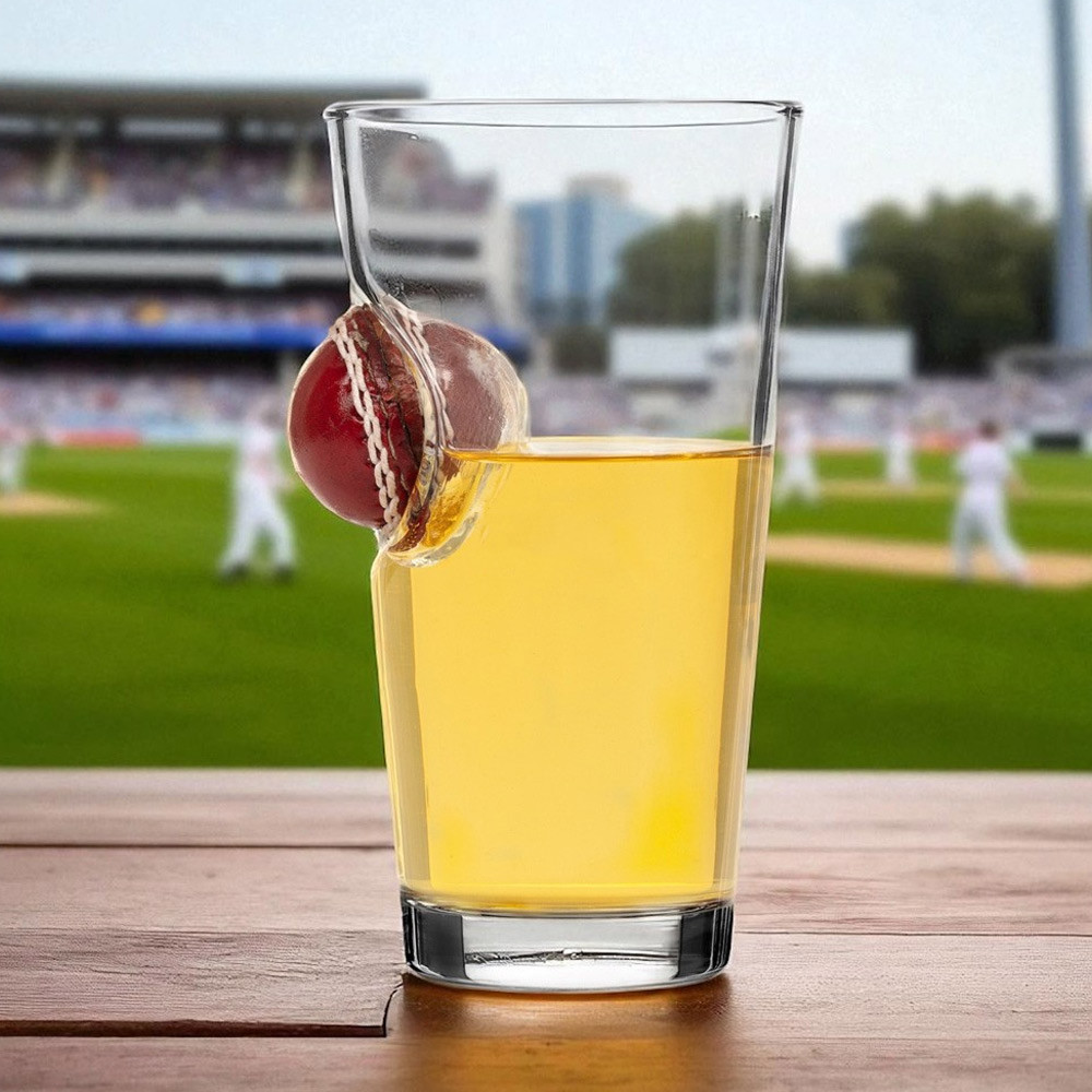 Jeray Sales Ltd - Original Products Ltd Sports Fan Cricket Ball Beer Glass