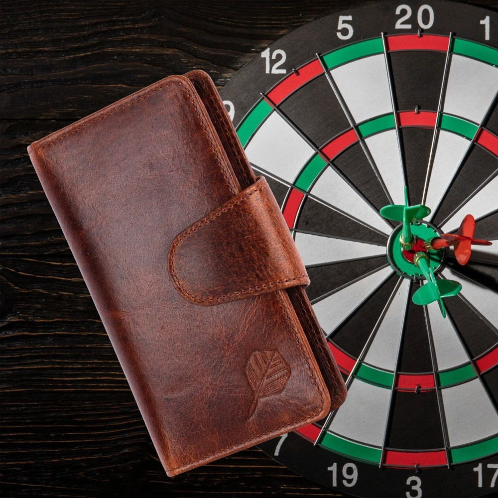 Sports Giftz The Ultimate Buffalo Leather Darts Wallet