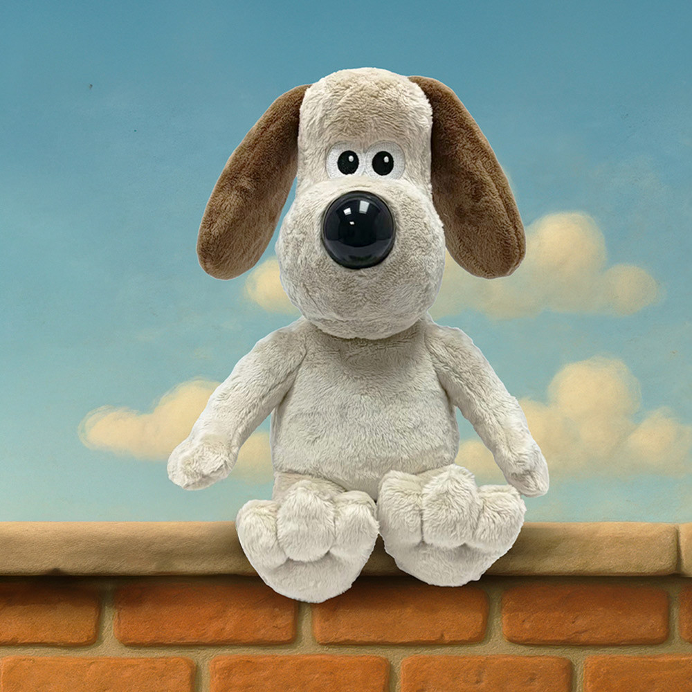 Aardman Animations Gromit Microwavable Plush Toy with Calming Lavender Scent