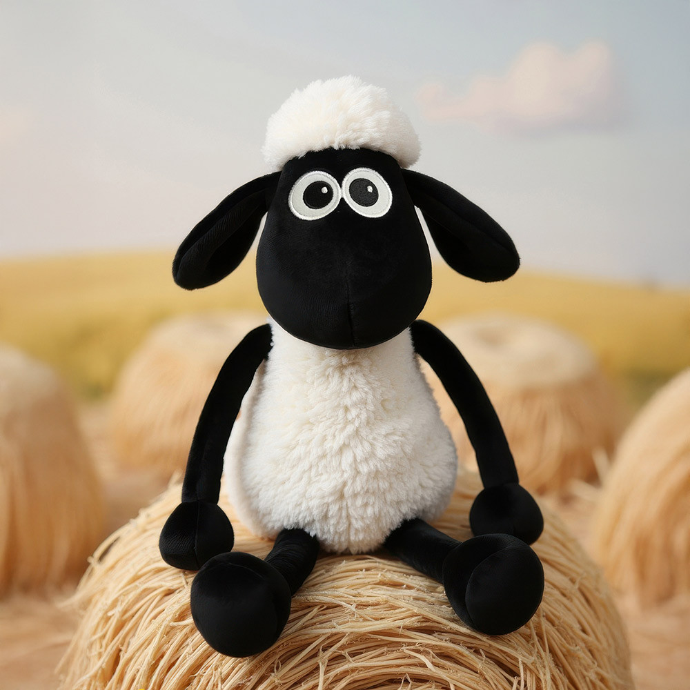 Aardman Animations Shaun the Sheep Warmies Microwavable Plush Lavender Scented Stuffed Animal