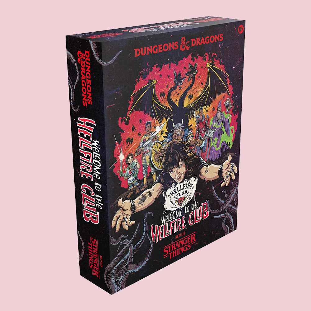 Netflix Dungeons & Dragons Stranger Things Welcome To The Hellfire Club Game
