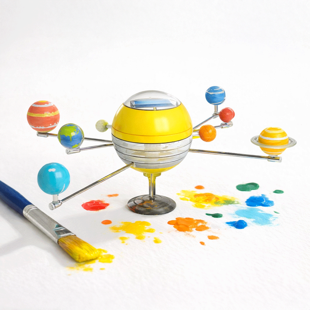 Construct & Create Build Your Own Solar System Kit