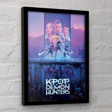 K-Pop Demon Hunters Key Art Collector Print | Menkind