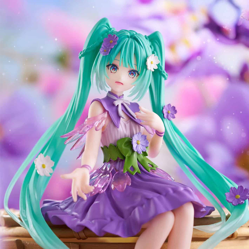 Hatsune Miku Purple Vocaloid Noodle Stopper Cosmos
