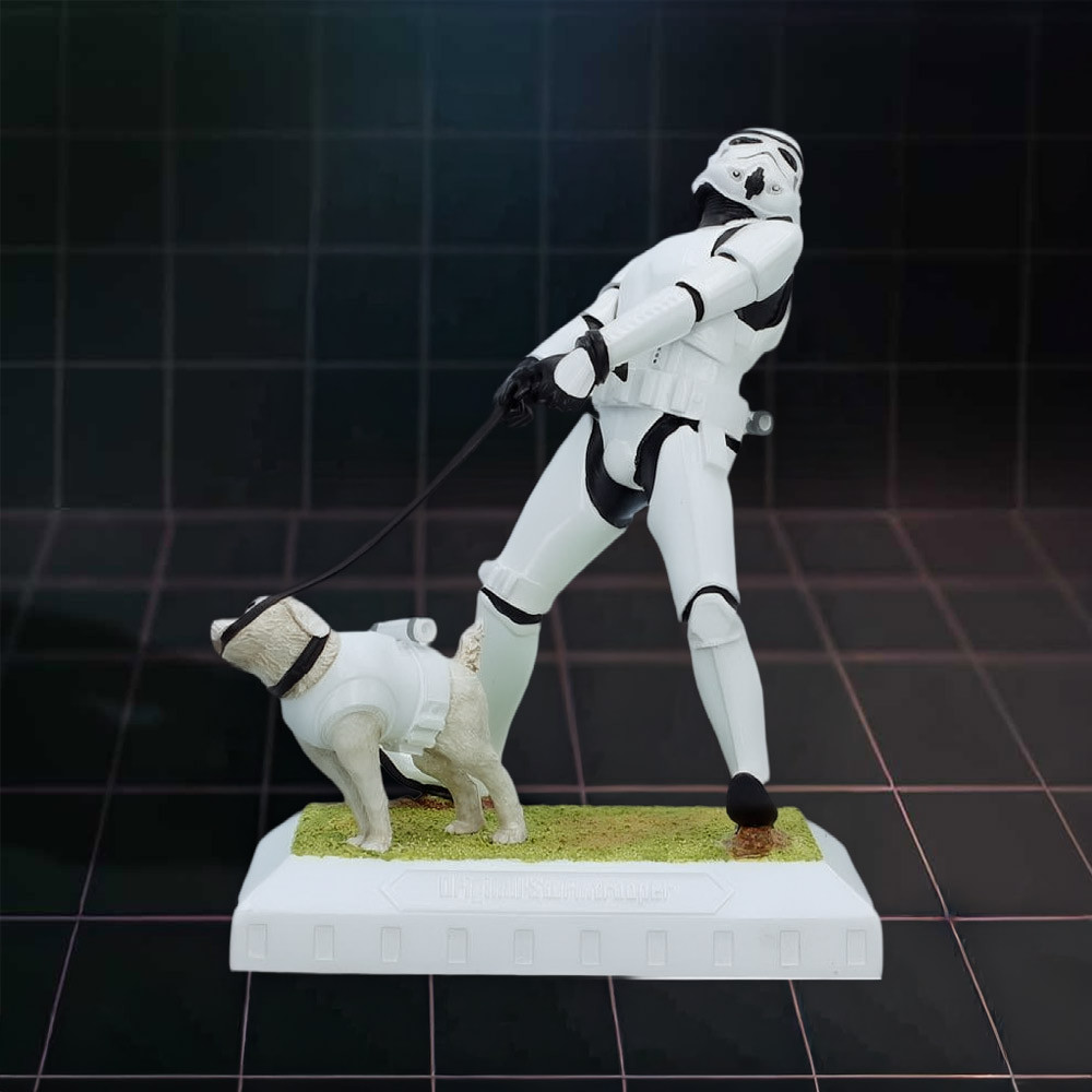 Star Wars Stormtrooper Man's Best Friend Figurine