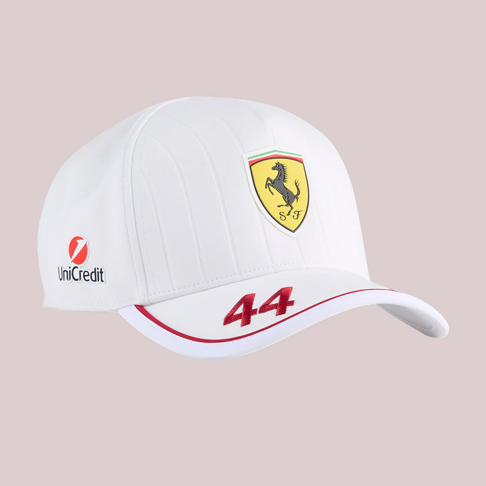 Formula One Group White Ferrari F1 Lewis Hamilton Cap