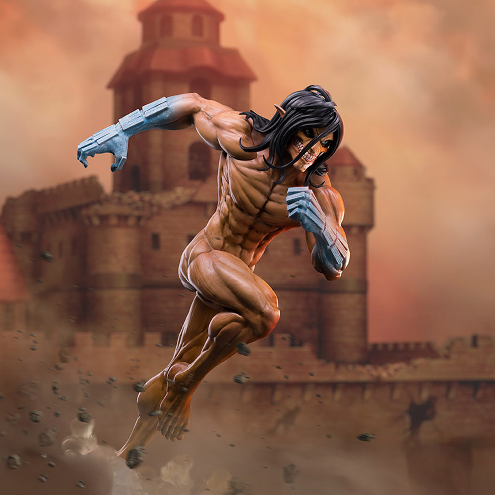 Menkind Attack On Titan Eren Jaeger Form Figure