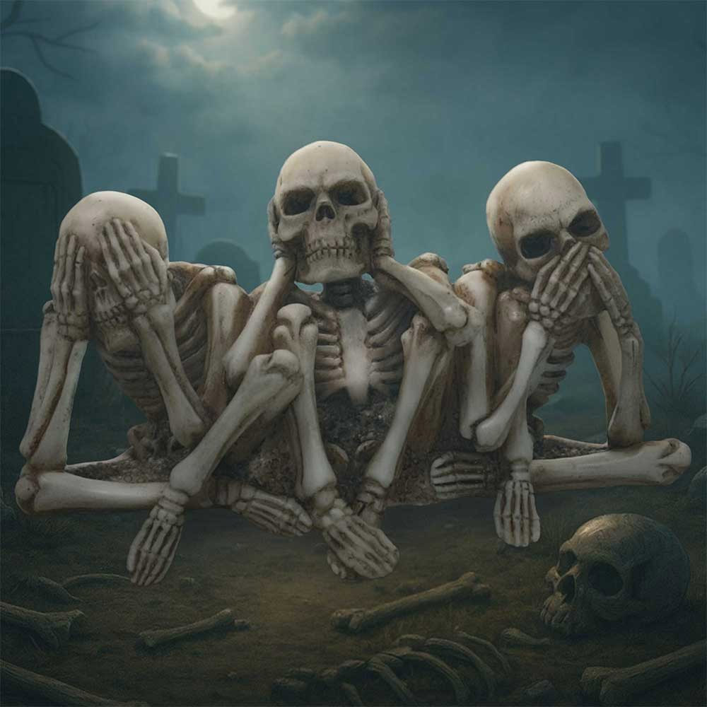 Nemesis Now Ltd Dark Three Wise Corpses Figurine