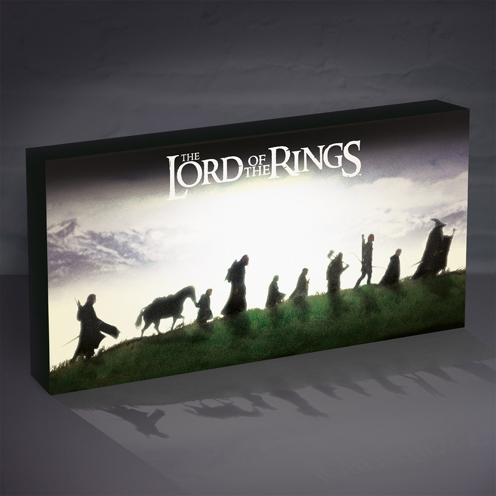 Lord Of The Rings Light The Lord Of Rings Letterbox Up Canvas