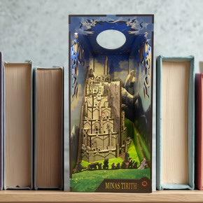 The Lord of the Rings Tiny Adventures Minas Tirith Book Nook Kit