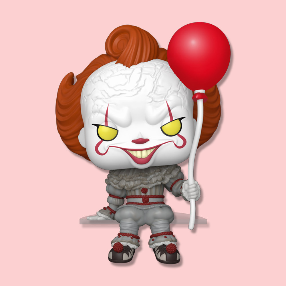 Funko Red It Pennywise Sit Pop! Vinyl Figure
