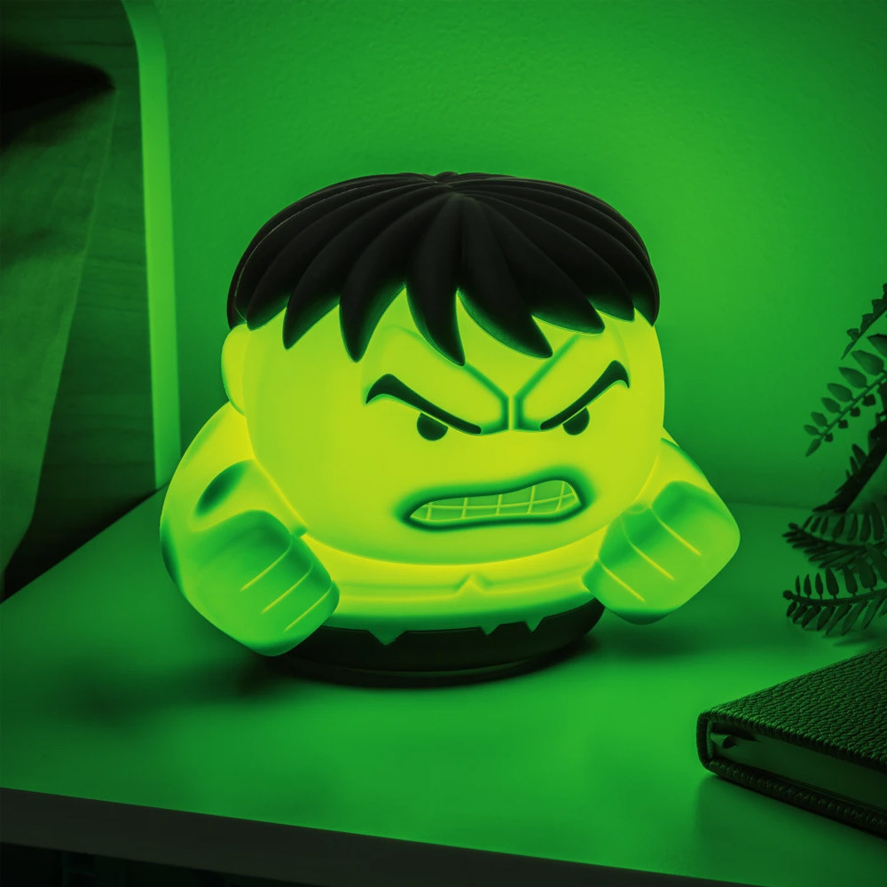 Marvel Hulk SquishyGlo Silicone Rechargeable Light Marvel Hulk SquishyGlo Silicone Rechargeable Light