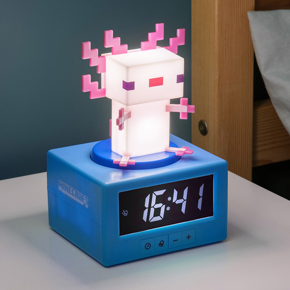 Minecraft Axolotl Icon Alarm Clock