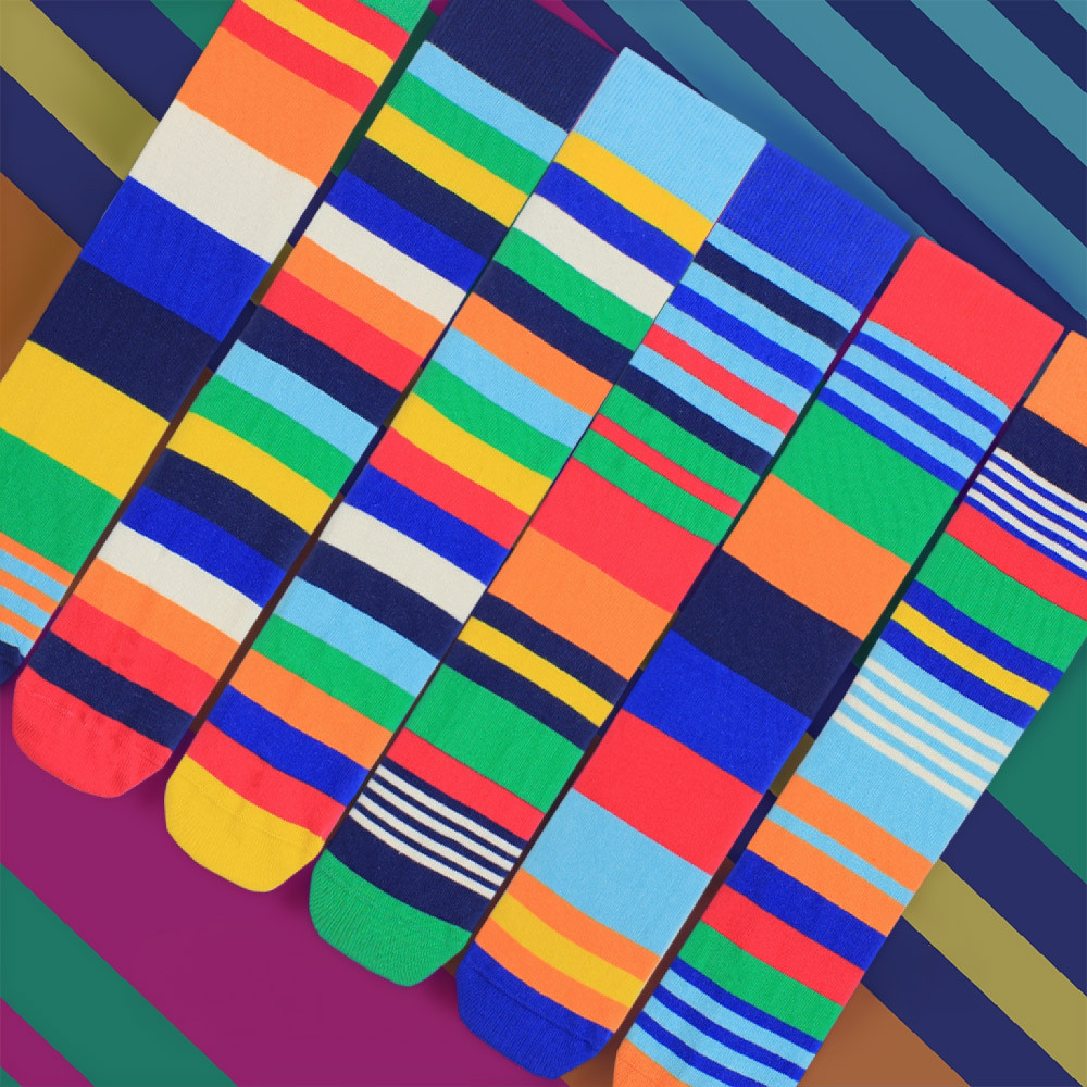 Oddsocks Men's The Sock Exchange Weekend Gift Box For