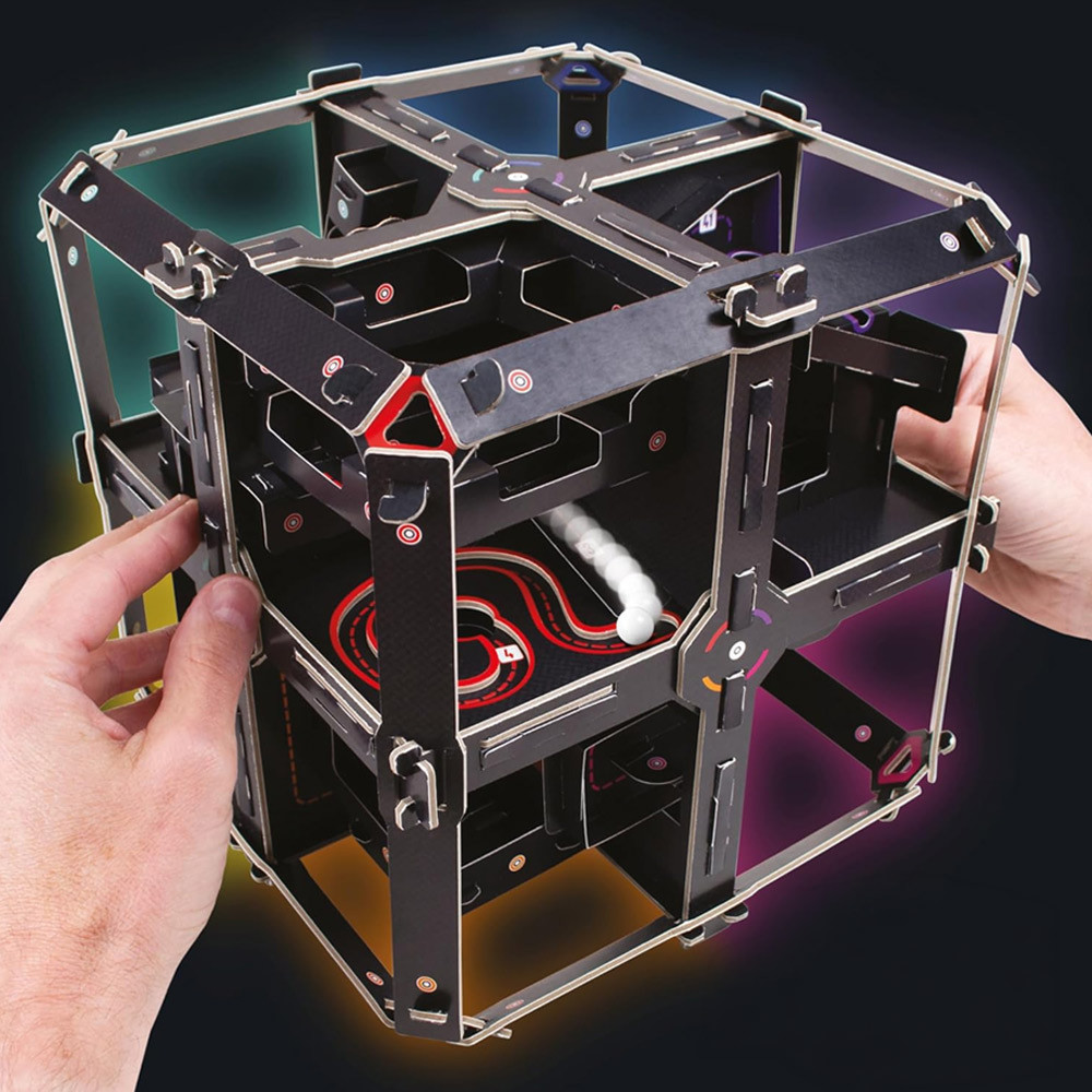 Paper Engine Ltd Black Marble Maze Construction Puzzle
