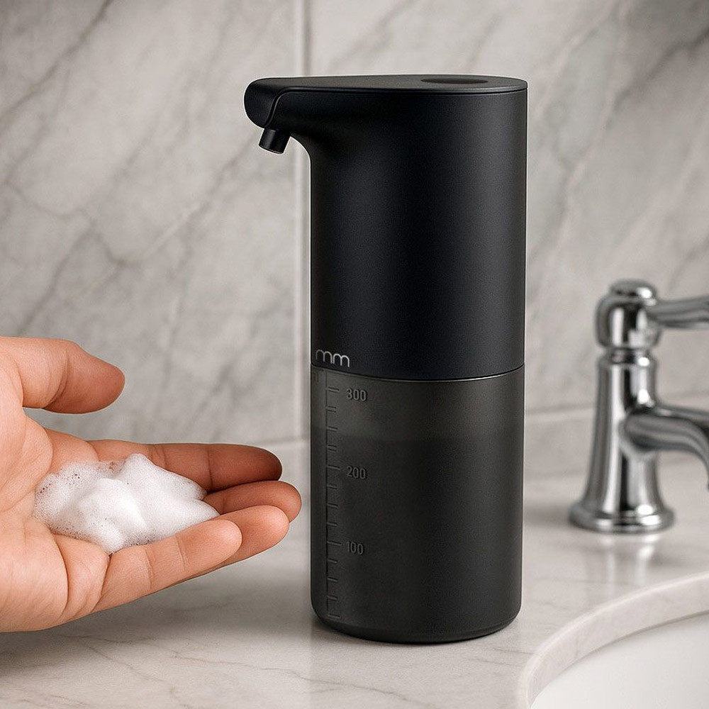 Mikamax Black Foaming Soap Dispenser