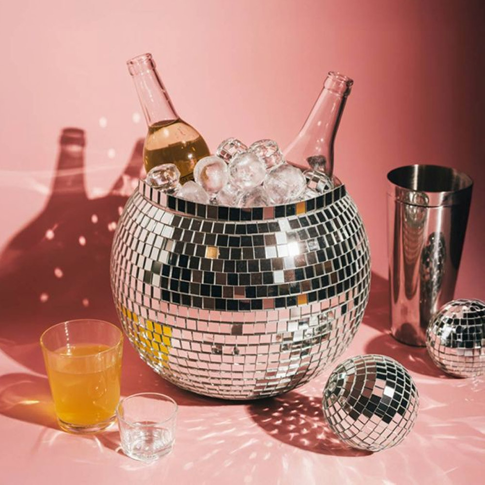 Mikamax Light Disco Ball Ice Bucket