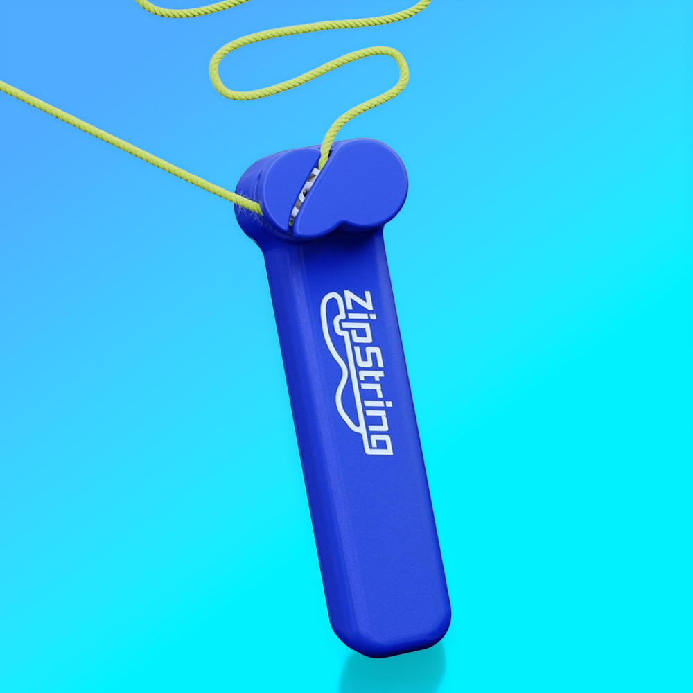 Zip String Blue