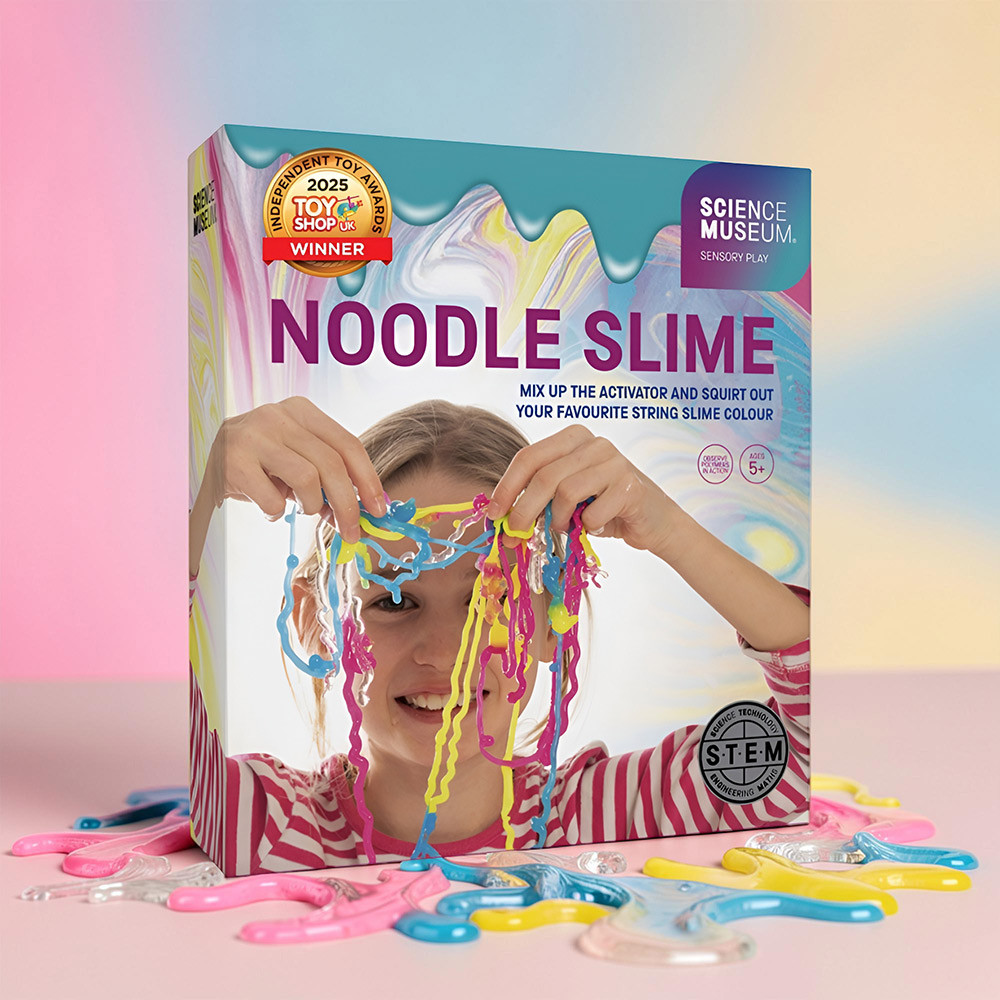 Funtime Gifts Grey Science Museum Noodle Slime Kit