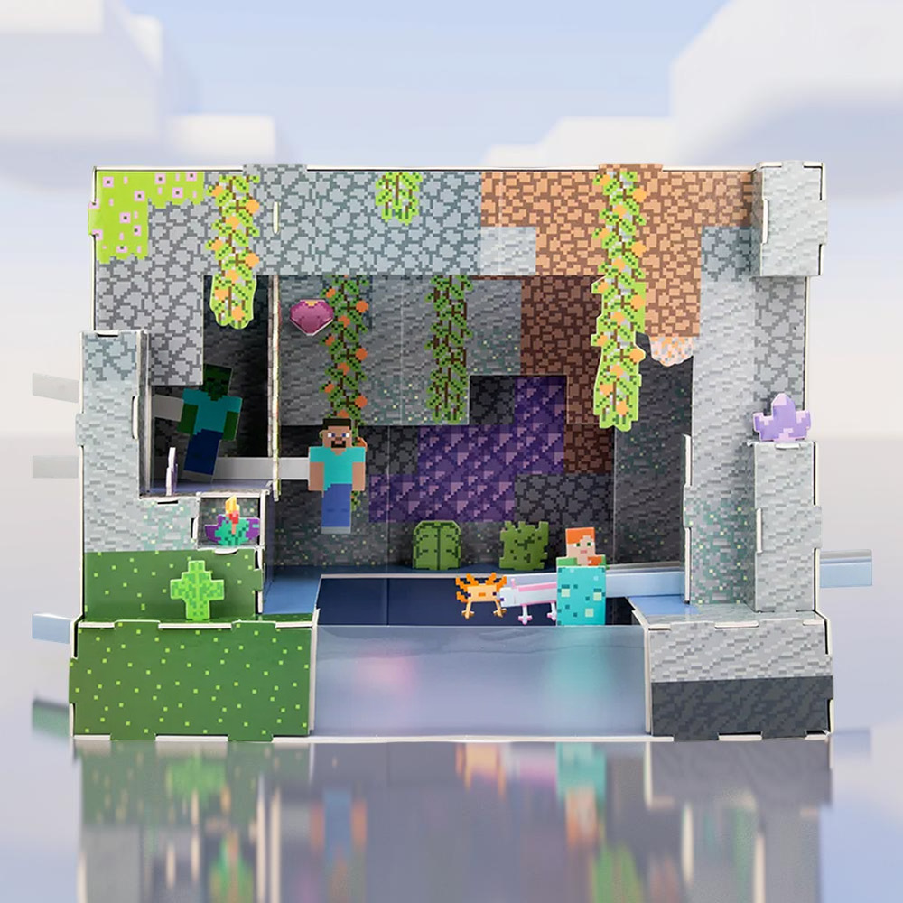 Minecraft 3D Scene Construction Kit
