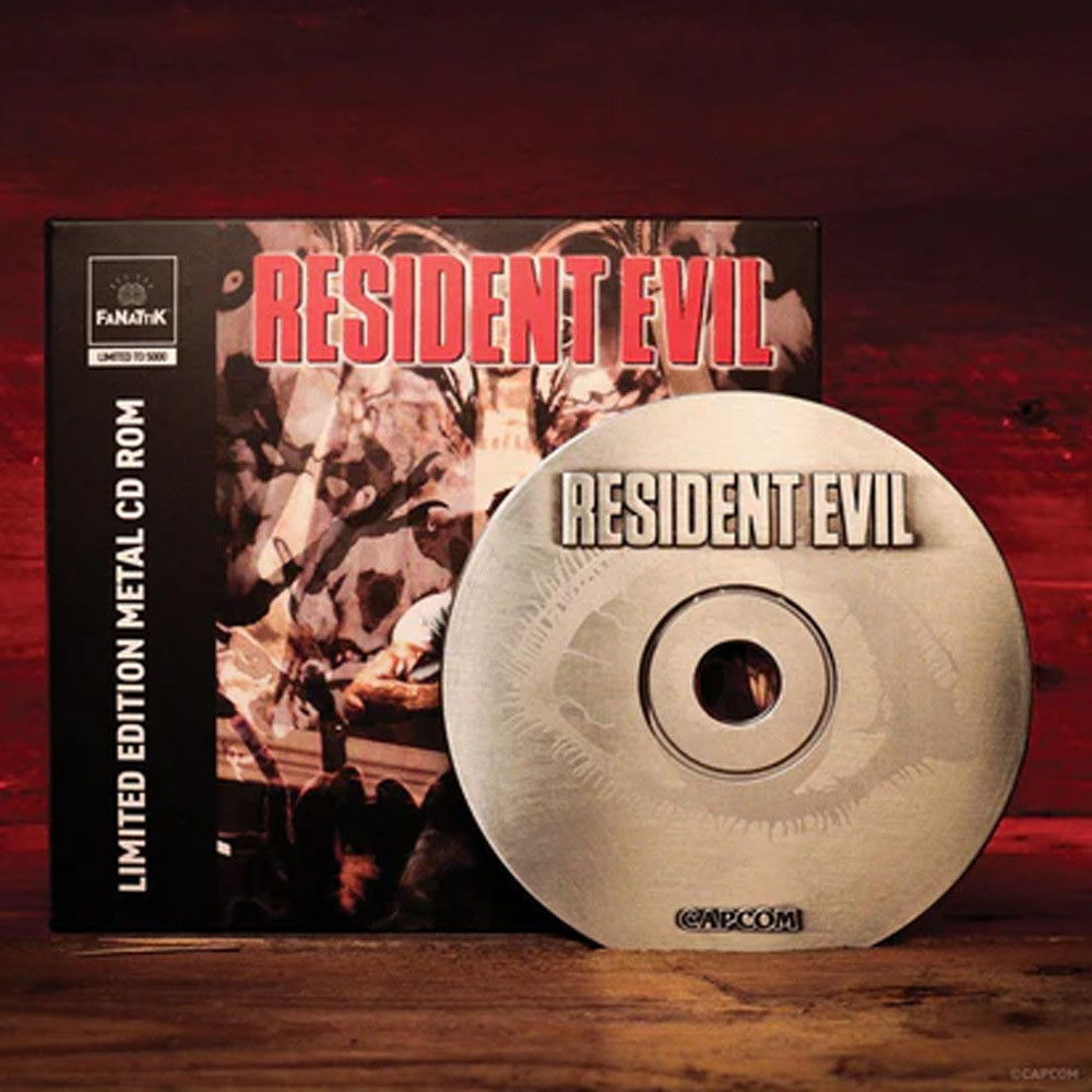 Resident Evil 30th Anniversary Metal CD-ROM Replica 131391 Limited Edition Collectible - Image 2