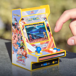 Super Street Fighter Nano Player Pro Portable Retro Arcade