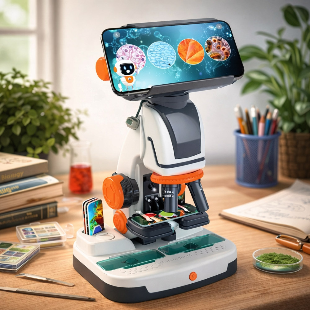 Clementoni Science & Play Lab: Digital Microscope with WiFi STEM Toy Age 8+ - Image 3