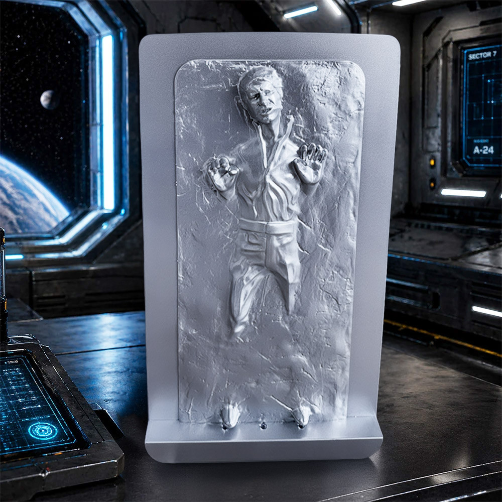 Star Wars Han Solo Trapped in Carbonite Light Up Mini Fridge Star Wars Han Solo Trapped in Carbonite Light Up Mini Fridge