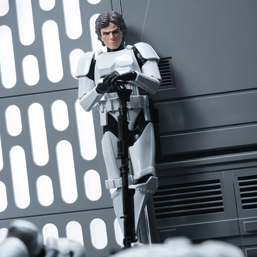 Blokees Figures Star Wars Han Solo Stormtrooper Disguise