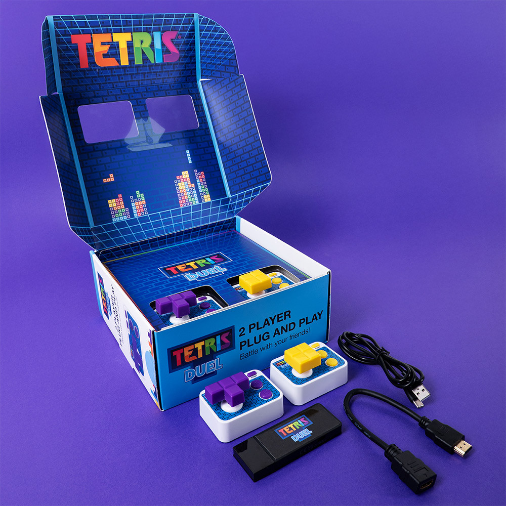 Tetris Duel Plug & Play 2 Player Console Tetris Duel Plug & Play 2 Player Console