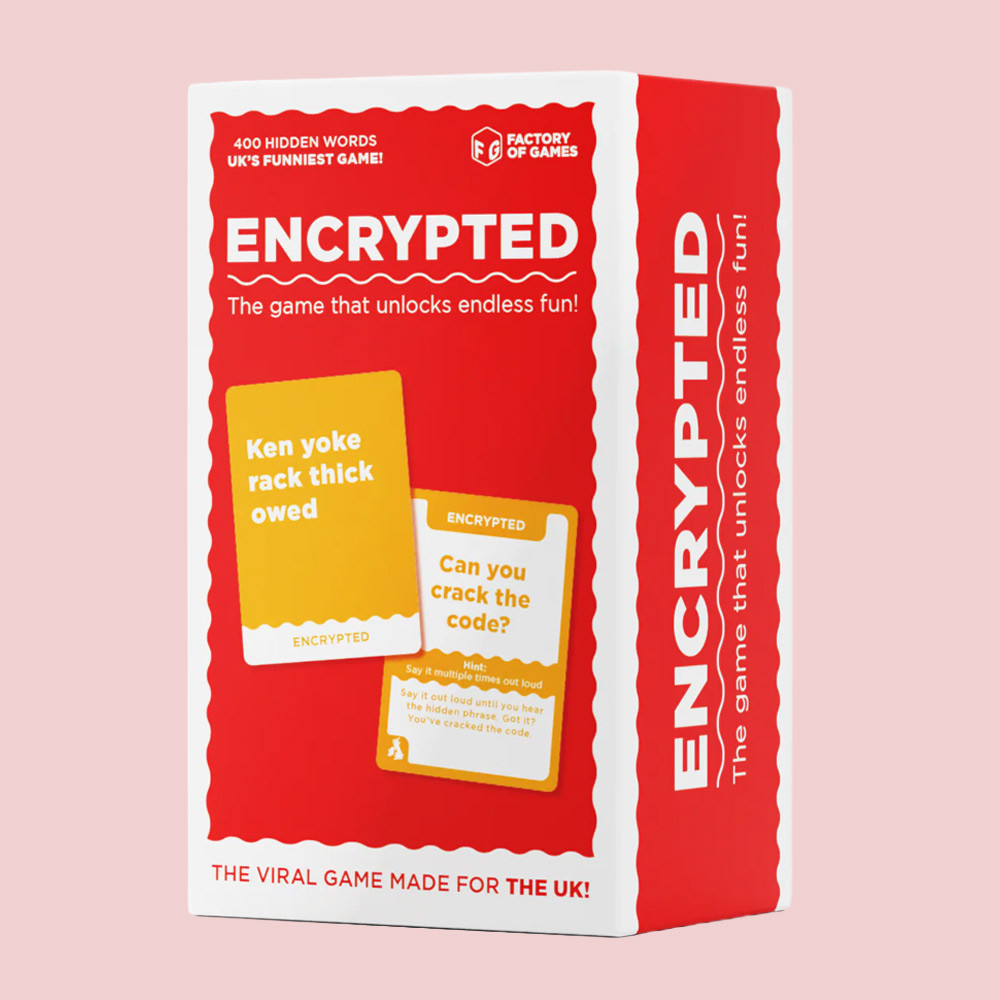 Factory Of Games Encrypted Uk Edition Party Game
